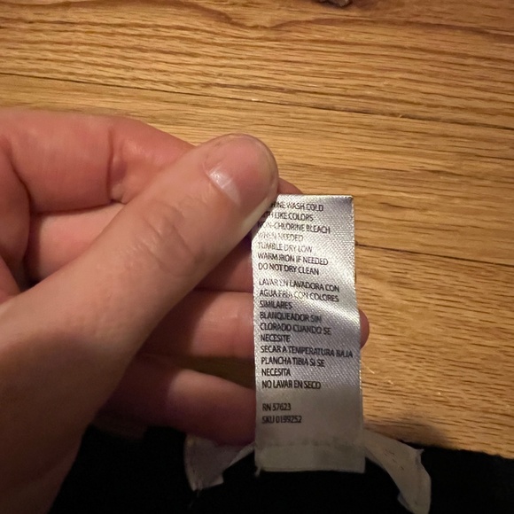 Just Be 3/4 sleeve black long cardigan - Picture 6 of 6